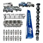 Cabeçote Gol G5 completo 1.0 de 8 válvulas com eixo de comando de lubrificação interna